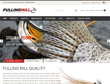Tablet Screenshot of fullingmill.com